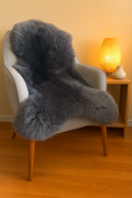 Premium Schaffell Lammfell – Grau
